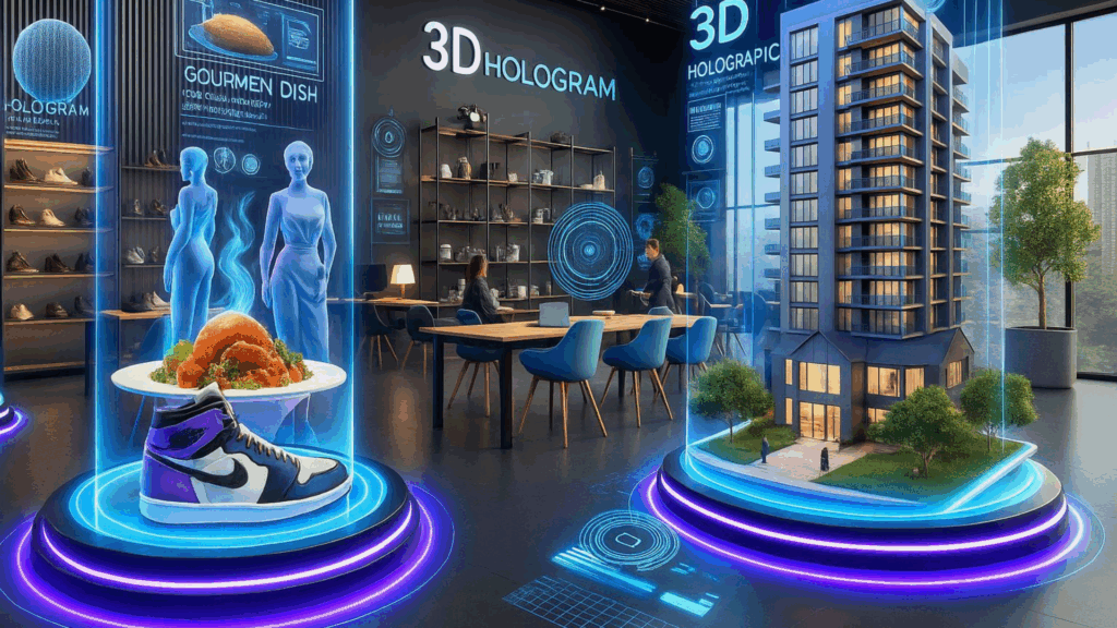 ¿Qué es la publicidad con hologramas 3D y por qué está revolucionando el mercado?